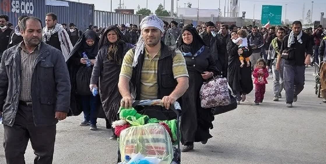 تردد روزانه 10 هزار نفر از مرز مهران